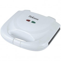 Sandwich Maker Dekassa DK-1106, 750 W, alb foto