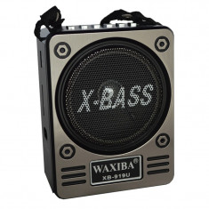 Radio Mp3 portabil Waxiba XB-919U, mufa jack foto