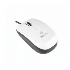 Mouse Flavwe NGS, 3 butoane, USB, Alb foto