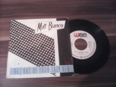 DISC VINIL MATT BIANCO-GET OUT OF YOUR LAZY BED 1983 DISC WEA STARE EXCELENTA foto