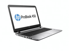 Laptop HP 15.6&amp;#039;&amp;#039; Probook 450 G3, HD, Intel Core i3-6100U, 4GB DDR4, 500GB, GMA HD 520, Win 7+10 Pro, Dark Ash Silver foto