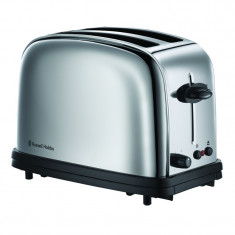 Prajitor de paine Oxford Russell Hobbs, 2 felii, 1000 W, Inox foto