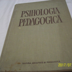 psihologia pedagogica- an 1963