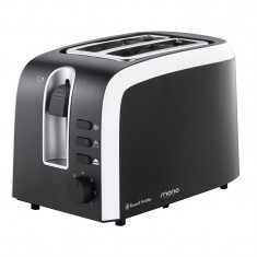 Prajitor de paine Mono Russell Hobbs, 2 felii, 930 W, Negru foto