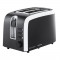 Prajitor de paine Mono Russell Hobbs, 2 felii, 930 W, Negru