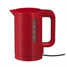 Fierbator de apa Bistro Red Bodum, 1 l, 1300 W, Rosu foto