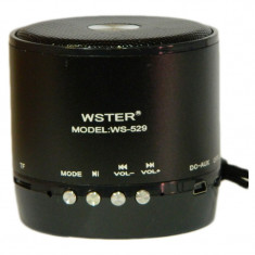 Boxa portabila Wster WS-529, 3 W, baterie interna foto