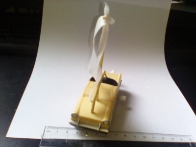 bnk jc BBC Top Gear logo 2005 - masinuta - cu mecanism - functionala foto