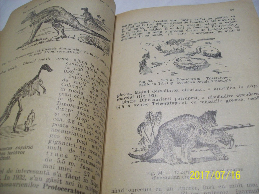 Istoria pamantului si geologia r. p. r. -manual unic- an 1948 | Okazii.ro