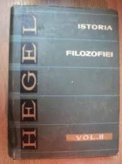 Hegel istoria filozofiei vol ii foto