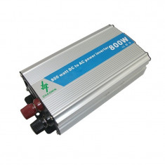 Invertor 12-220 V, putere 800 W, protectie termica foto