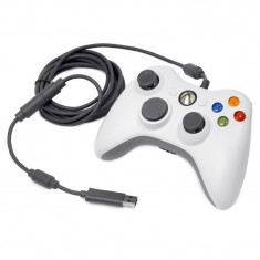 Controller XBOX 360, 3 nivele control, Alb foto