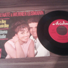 DISC VINIL RENATE UND WERNER LEISMANN-EIN BOY IST EIN BOY/ALABAMA MELODIE 1964