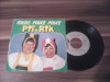 DISC VINIL PIT ET RIK-RIKIKI POUCE POUCE 1982 DISC FRANTA STARE FOARTE BUNA, Pentru copii