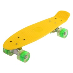 Penny Board, 67 cm, roti silicon cu lumini foto