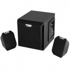 Boxa multimedia 2.1 NGS, 72 W, USB, Negru foto