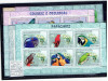 Mozambik - birds - parrots/colibri/pray - 3005/28+bl.224/6, Africa, Fauna