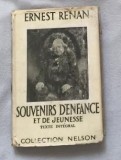 Souvenirs d&#039;enfance et de jeunesse / Ernest Renan