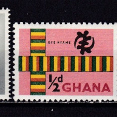 Ghana 1961 fauna simboluri nationale MI 97-99 MNH w45