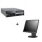 Pachet sistem Lenovo ThinkCentre M58 E8400 + Monitor Lenovo 19 inch Grad A