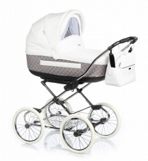 Carucior copii 2 in 1 Marita Prestige Chrome P204 (Gri inchis) Roan foto