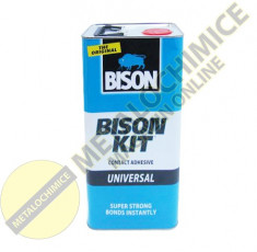 Prenadez adeziv de contact universal Bison kit 4.5l foto