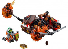 LEGO Nexo Knights - Zdrobitorul de lava al lui Moltor 70313 foto