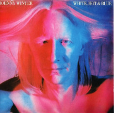 Johnny Winter ?? White, Hot &amp;amp; Blue (1 CD original) foto