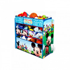 Organizator jucarii cu cadru din lemn Disney Mickey Mouse Delta Children foto