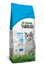 Hrana Yarrah organica uscata Adult cu peste, pentru pisici 3 kg foto