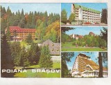 Bnk cp Poiana Brasov - Vedere - circulata - marca fixa, Printata