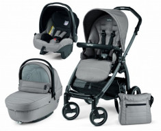 Carucior 3 in 1 Book Plus S Black Sportivo ModBeige Peg Perego foto