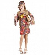 Costum Hippie Girl 7-9 ani EuroCarnavales foto