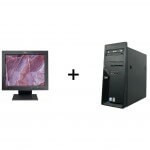 Pachet sistem IBM Lenovo ThinkCentre M52 P4 2.80GHz HT + Monitor IBM 17inch Grad foto