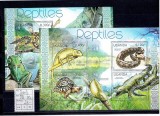 Uganda - reptile - 2780/3+bl.373