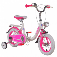 Bicicleta copii pliabila Lambrettina 12 inch Pink ATK Bikes foto