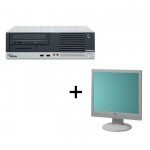 Pachet sistem Fujitsu Siemens E5600 AMD Sempron + Monitor Fujitsu Siemens 17 inc foto