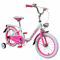 Bicicleta copii pliabila Lambrettina 14 inch Pink ATK Bikes foto
