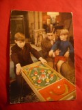 Ilustrata Printul de Wales cu fiii sai Andrew si Edward
