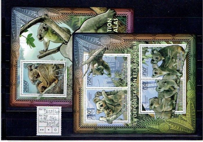 Zentralafrika - 3637/10+bl.943