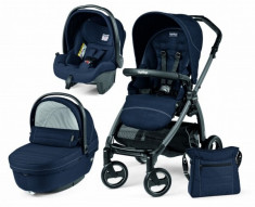 Carucior 3 in 1 Book Plus S Black Sportivo ModNavy Peg Perego foto