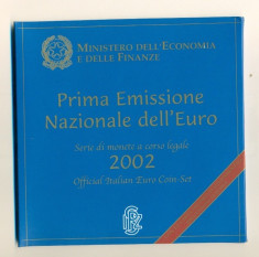 ITALIA - Set Monetarie 2002 - Prima serie Euro foto