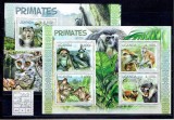 Uganda - primates 2815/8+bl.380