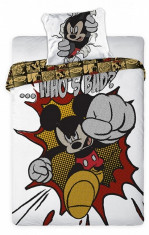 Lenjerie de pat Mickey Mouse Who s Bad 160 x 200 cm Disney foto