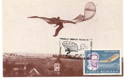 No(2)ilustrata maxima-AVIATIE-Primele zboruri planate 1981 foto