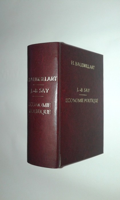 J.B.SAY-ECONOMIE POLITIQUE\TURGOT-ADMINISTRATION ET..\STANLEY JEVONS-ECONOMIE P. foto mare J.B.SAY-ECONOMIE POLITIQUE\TURGOT-ADMINISTRATION ET..\STANLEY JEVONS-ECONOMIE P. foto mare