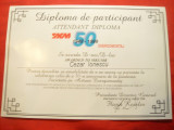 Diploma participant 50 Ani Energomontaj -Societate pe Actiuni