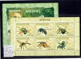 Mozambik - insekte - 2936/41+bl.215