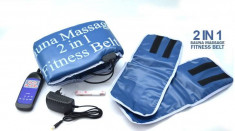 Centura cu incalzire si masaj 2in1 Sauna Massage Fitness foto