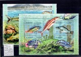 Uganda - fishes - 2775/8+bl.372